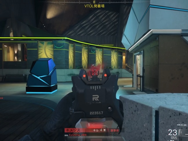 COD BO7のMK35 ISRで戦闘